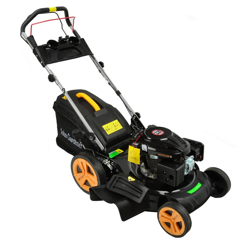 Geko benzines önjáró fűnyíró 6,75 Le, LONCIN motor 196ccm, 51cm