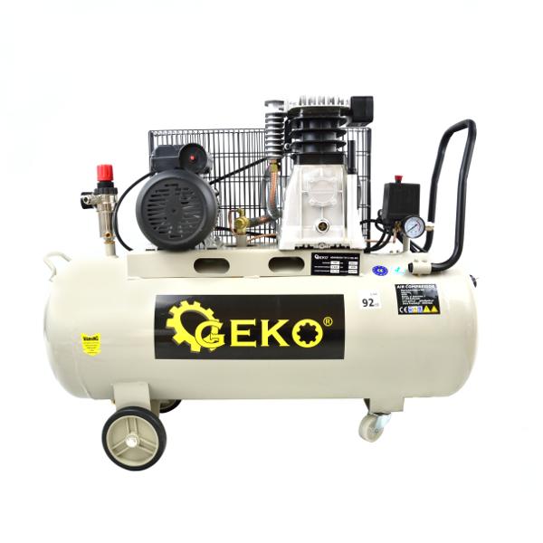 Geko 100 literes 9 BAR-os ékszíjas profi kompresszor