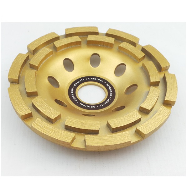 Betoncsiszoló tárcsa 125mm (dupla soros)