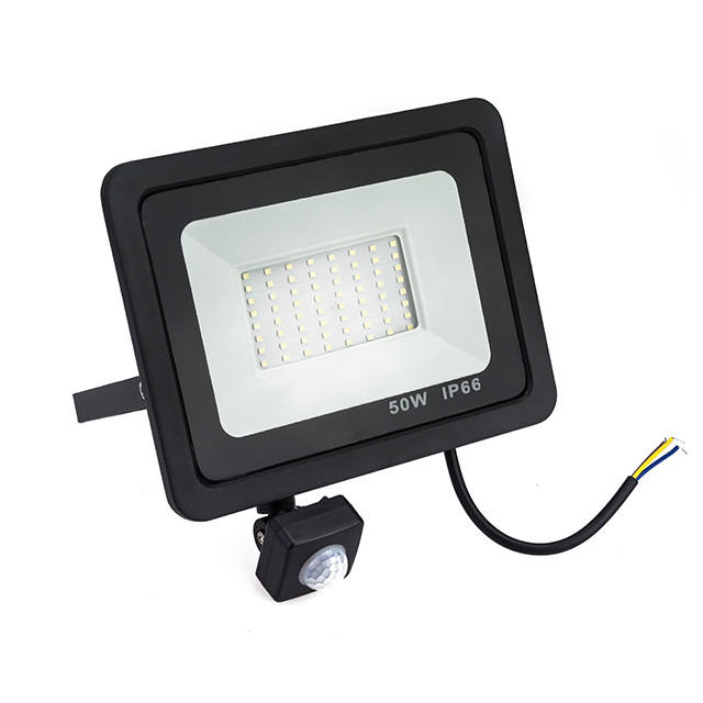 Jinbo Floodlight mozgásérzékelős Led reflektor, 50W, 5500 Lm