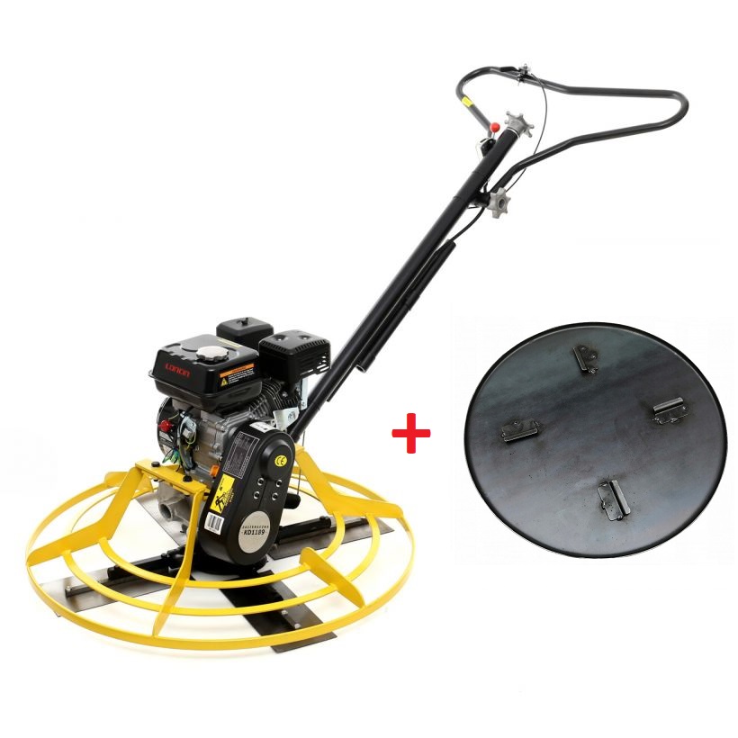 Kraft&Dele Loncin motoros benzines betonsimító 92 cm-es lapát, 6.5 Le
