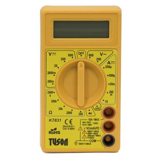 Tuson Basic digitális multiméter, hangjelzéssel
