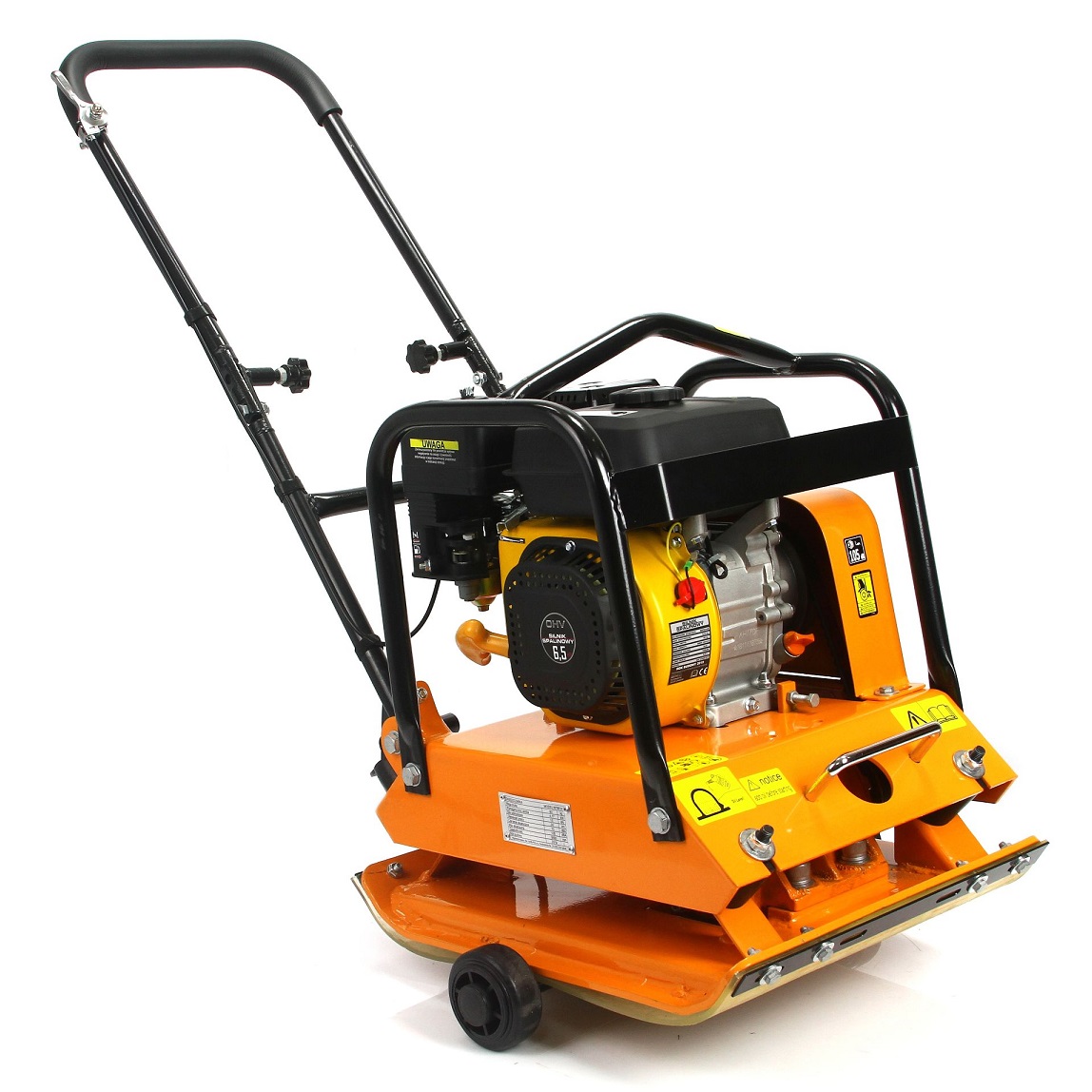 Marpol 90 kg-os lapvibrátor, 6,5 LE motorral + gumilap