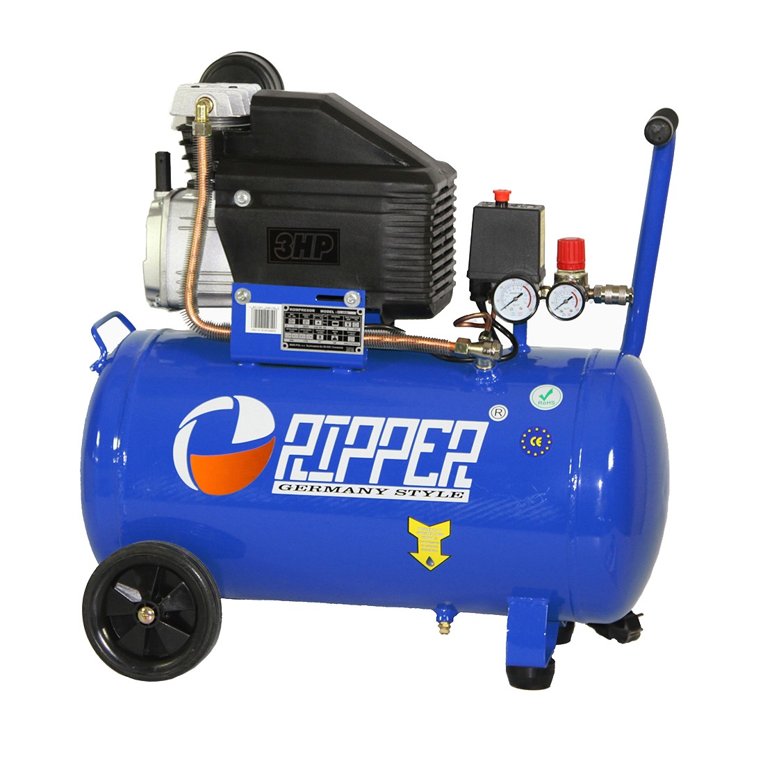 Ripper 50 literes olajos kompresszor 8 BAR/ 2.2 Kw