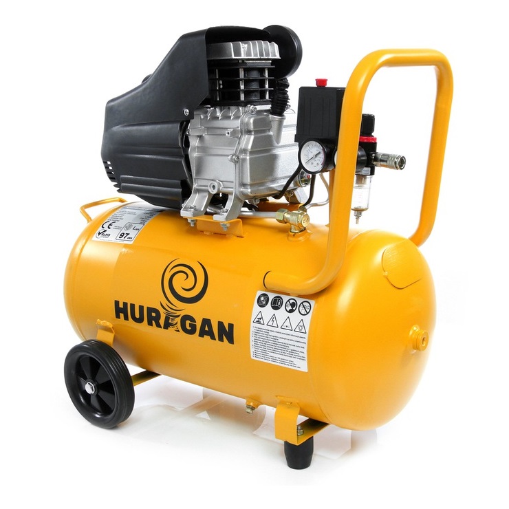 Huragan 50 literes olajos kompresszor, 1500 W/ 216L/perc