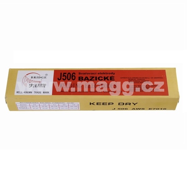 Magg bázikus hegesztő elektróda 2,5x300 mm 2,5 kg