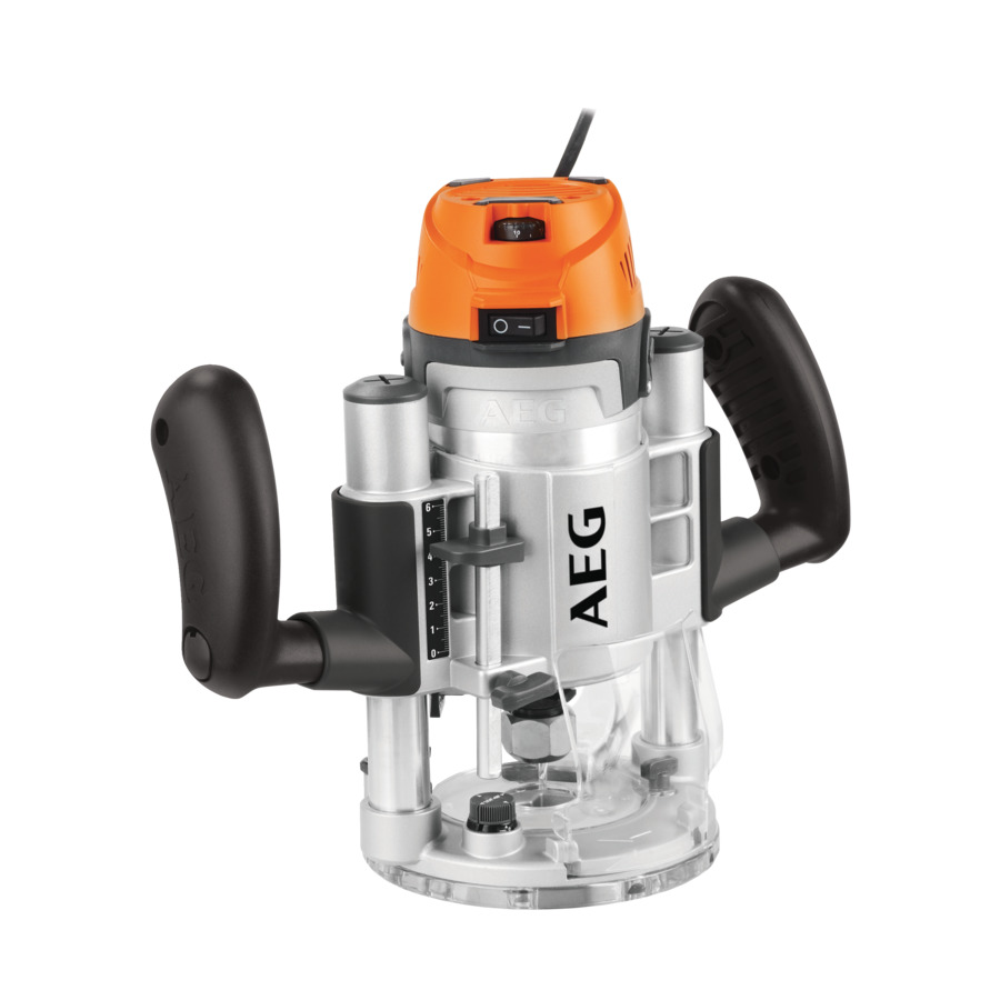 AEG felsőmaró 1400W, 8/12 mm befogás