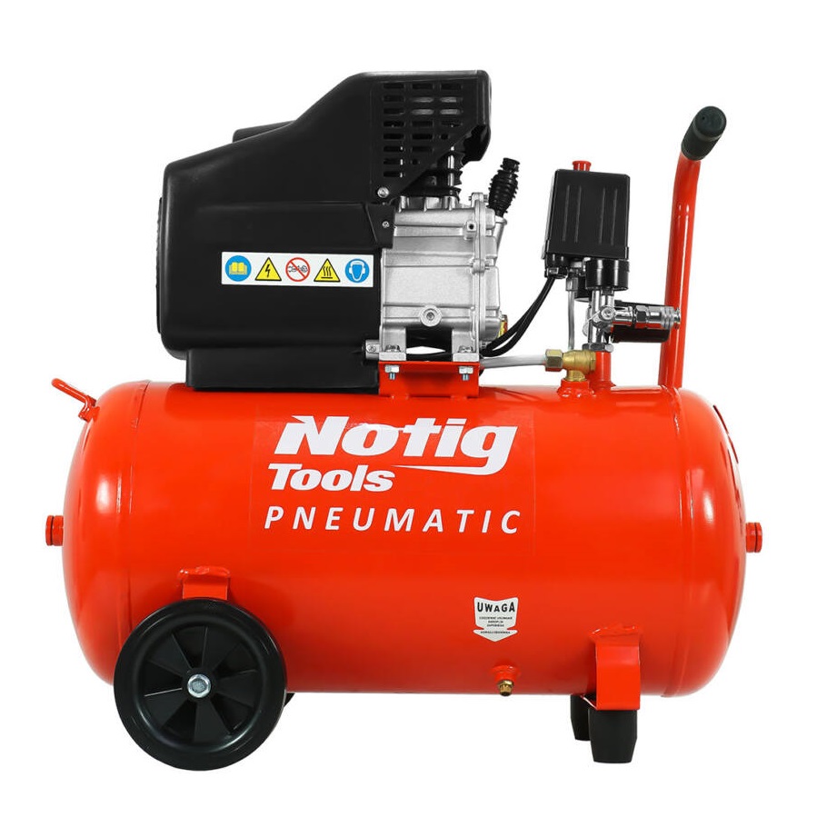 Notig 50 literes olajos kompresszor, 8 Bar, 250L/perc