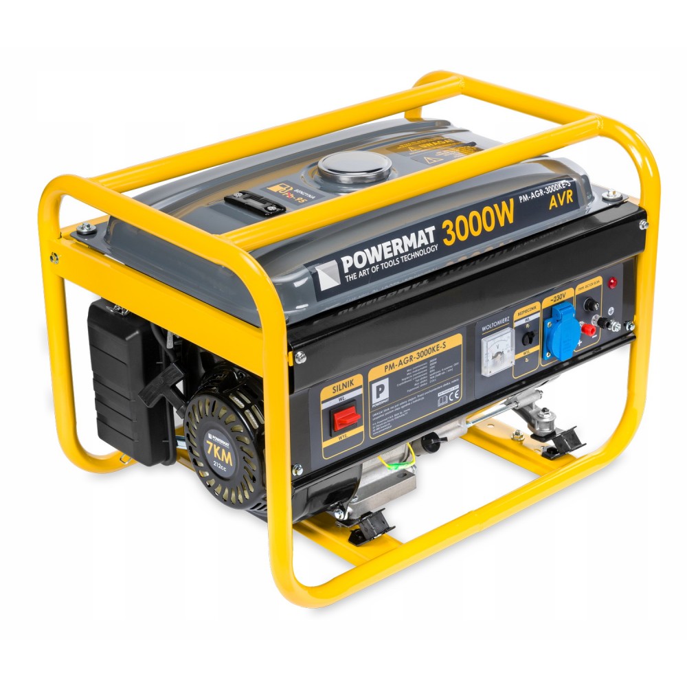 Powermat 3 kW-os áramfejlesztő 230V