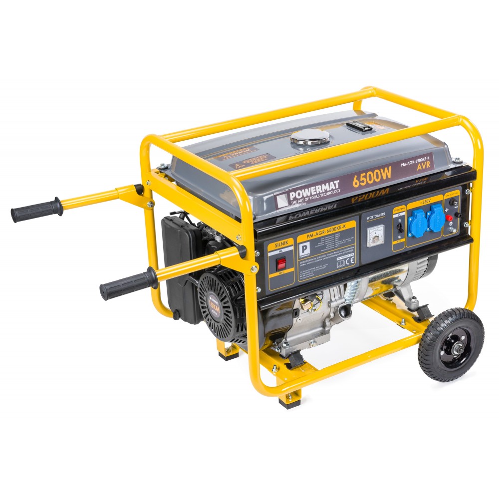 Powermat 6,5 kW-os áramfejlesztő 230V / 12V AVR