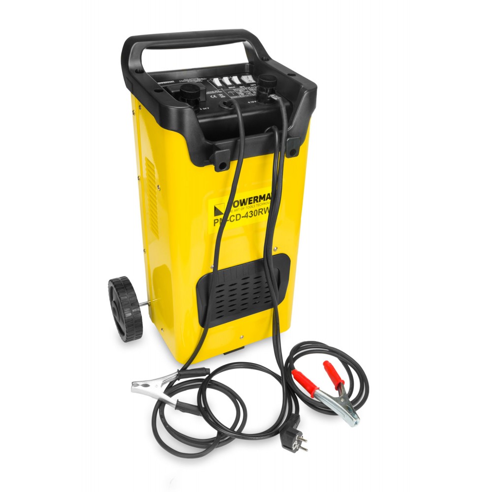 Powermat gyorsindító -akkumulátortöltő 12/24 V, 20-500Ah