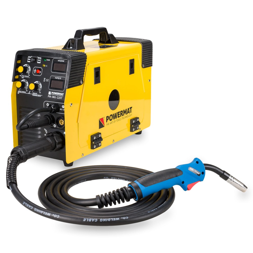 Powermat MIG/MAG/TIG/MMA inverteres CO hegesztő 220A
