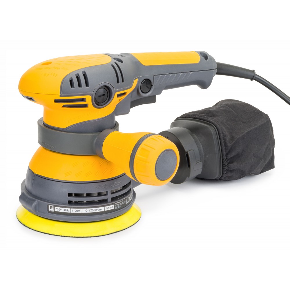 Powermat 1100 W-os excentercsiszoló 125mm