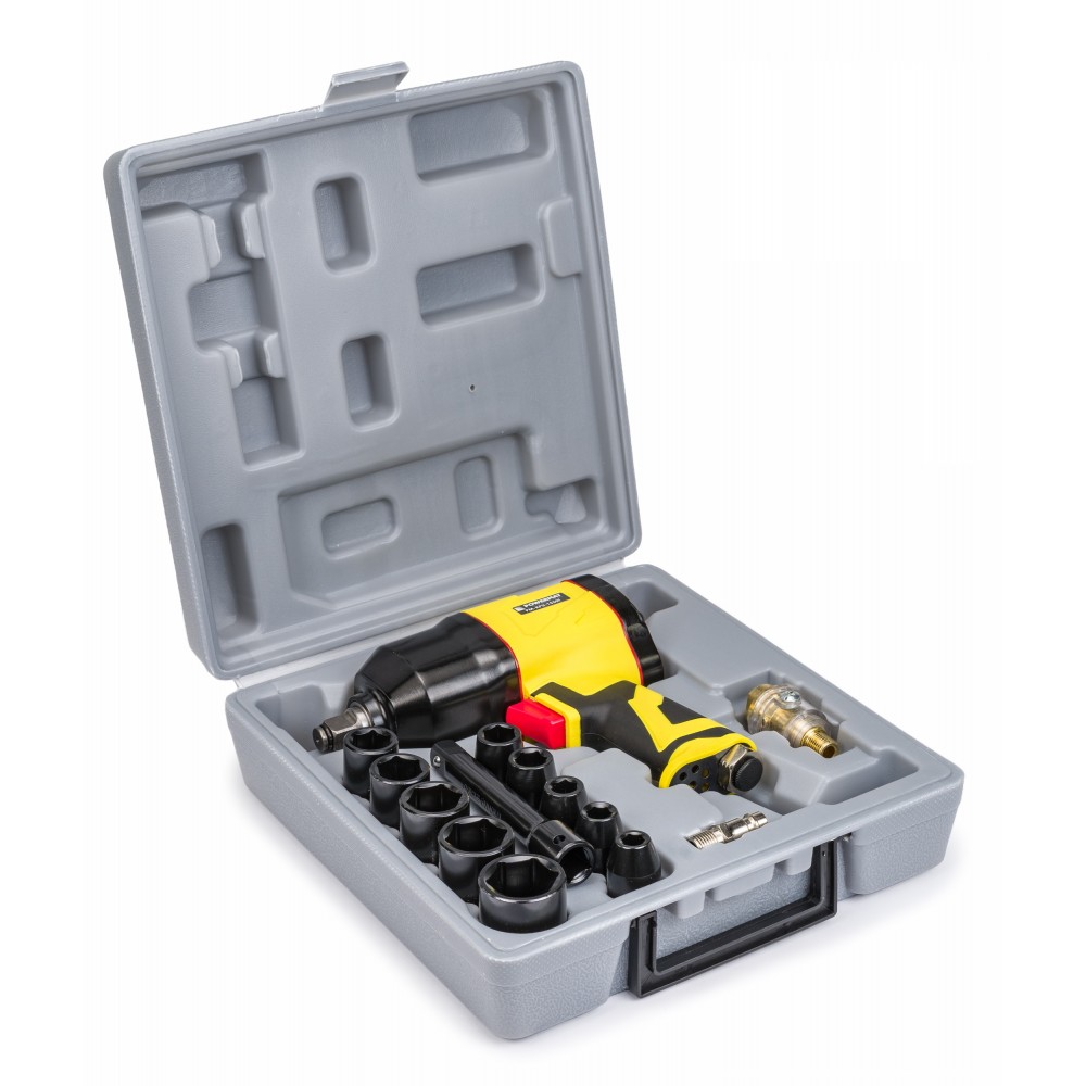 Powermat 15 részes légkulcs készlet 1/2" 1550Nm, 7500 ford/perc
