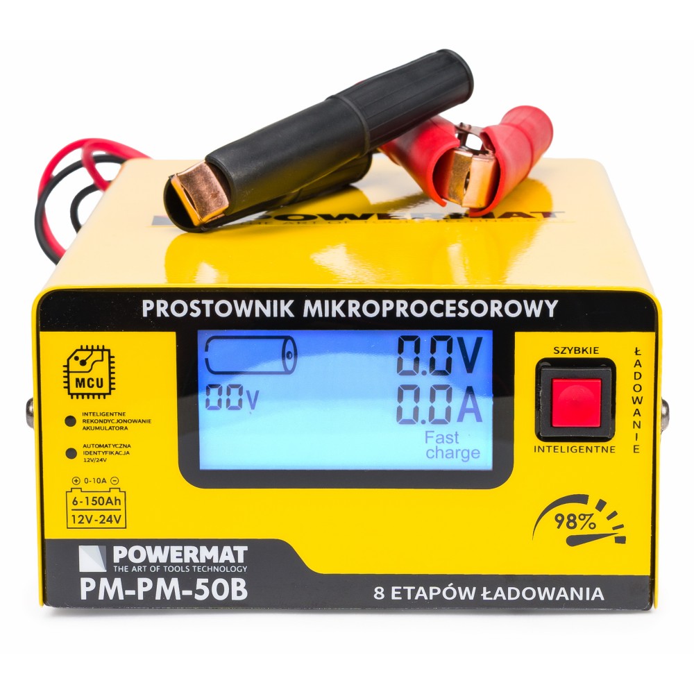Powermat akkumulátortöltő 12/24 V, 6-150 Ah