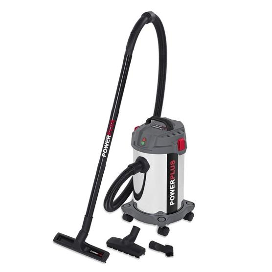 Powerplus száraz-nedves porszívó INOX, 1000W, 15 L