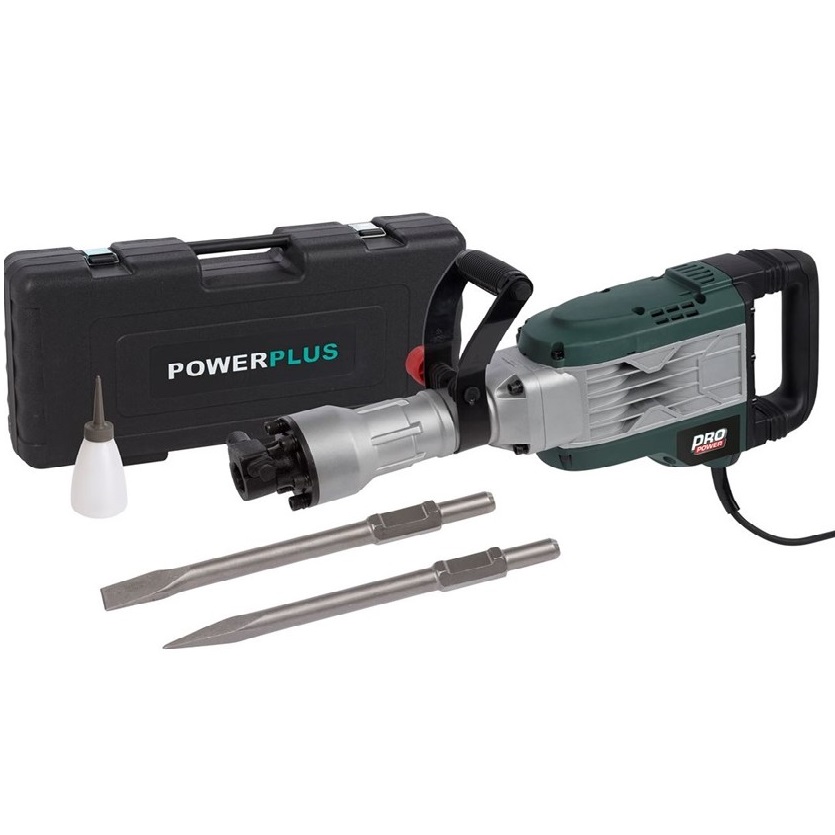 Powerplus bontókalapács 1700W, 50 Jolue + koffer + szárak