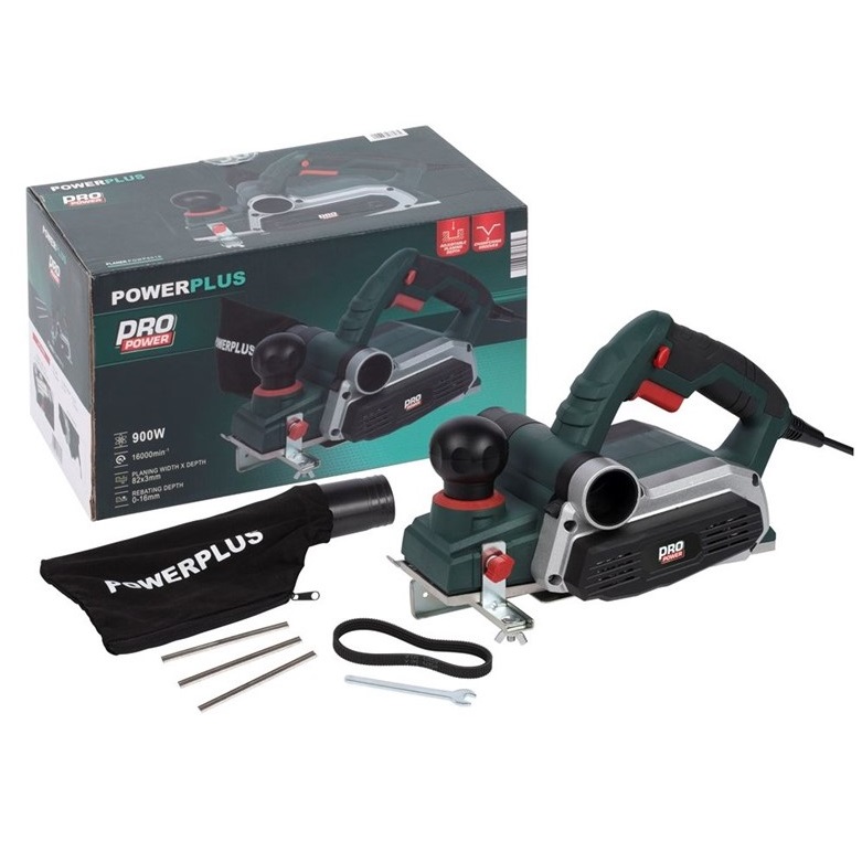 Powerplus kézi gyalu 900W , 82 mm