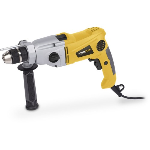 Powerplus 1200W-os sárga ütvefúrógép, 13mm
