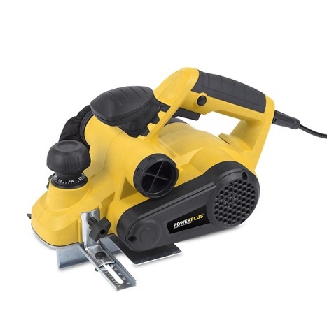 Powerplus sárga 900W-os kézi gyalu 82mm