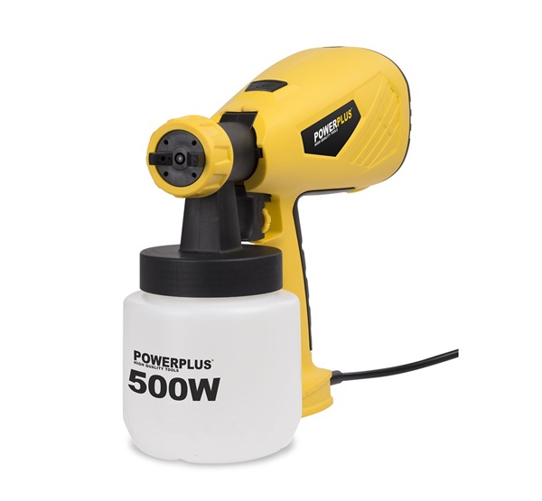 PowerPlus elektromos festékszóró pisztoly 500W, 0.8 L