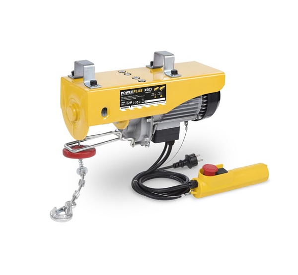 PowerPlus elektromos csörlő 100/200kg-os, 500W