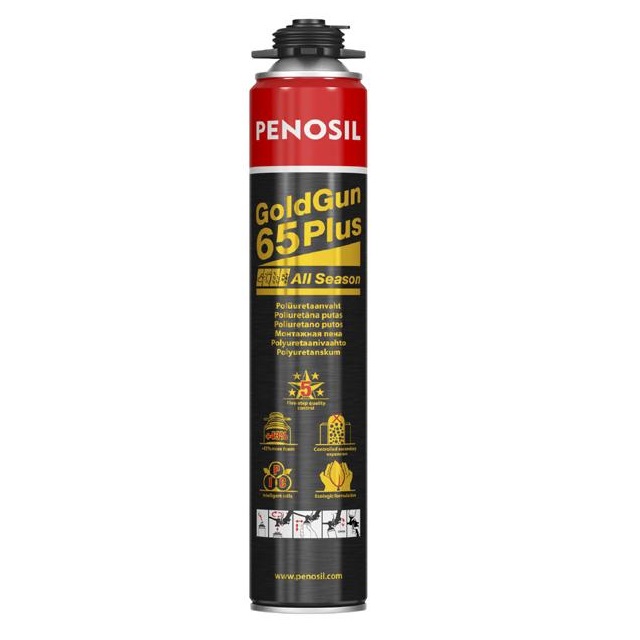 Penosil pisztolyhab 850 ml GoldGun 65 Plus minden évszak