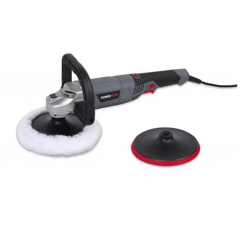 Powerplus 1200w-os polírozógép 180mm + szett
