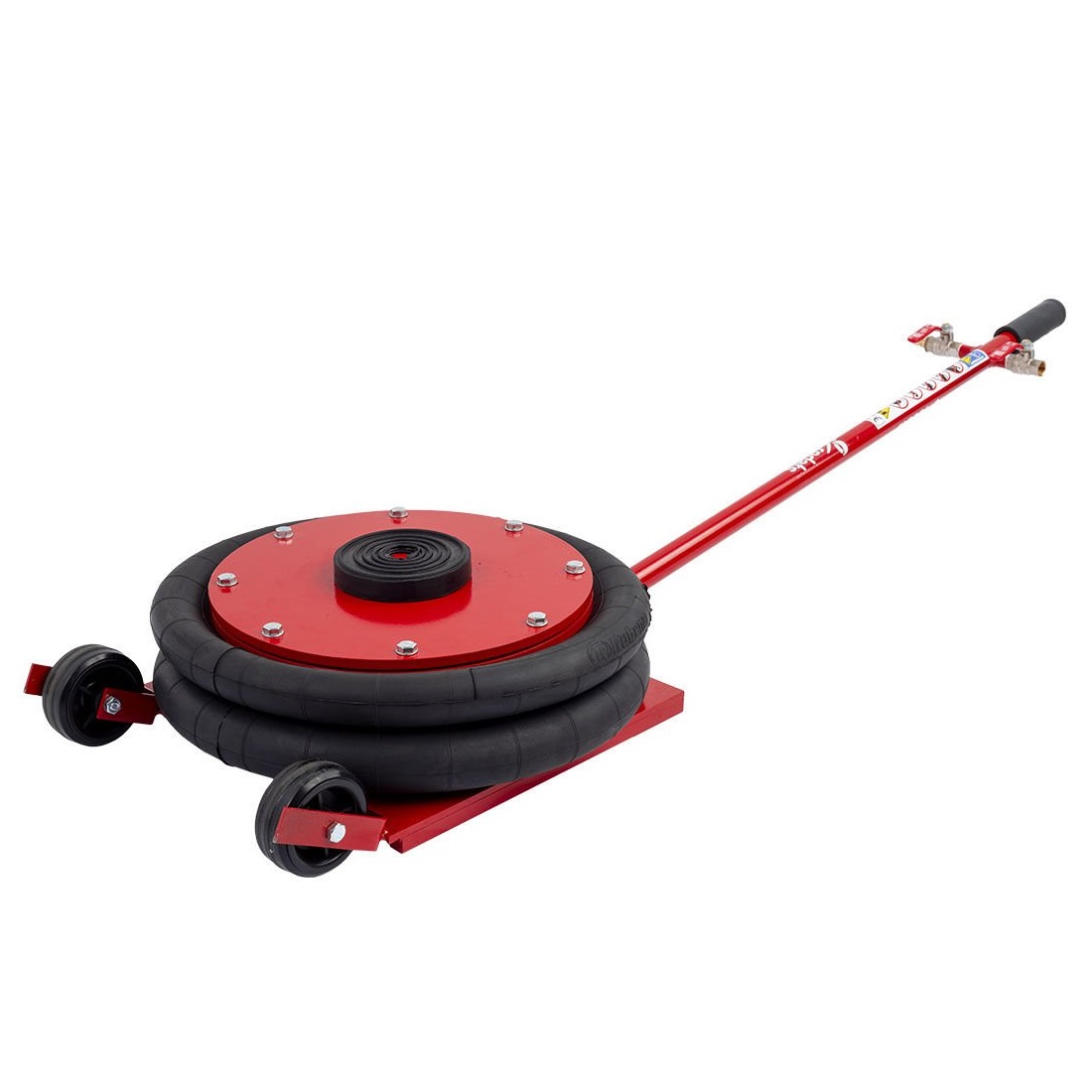 Redats pneumatikus 2 légpárnás emelő 8T, 13,5-39 cm