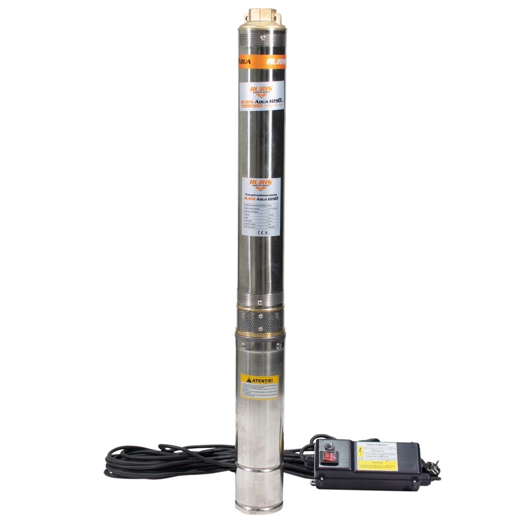 Ruris csőkútszivattyú 4" 1100W / 4 m³/h