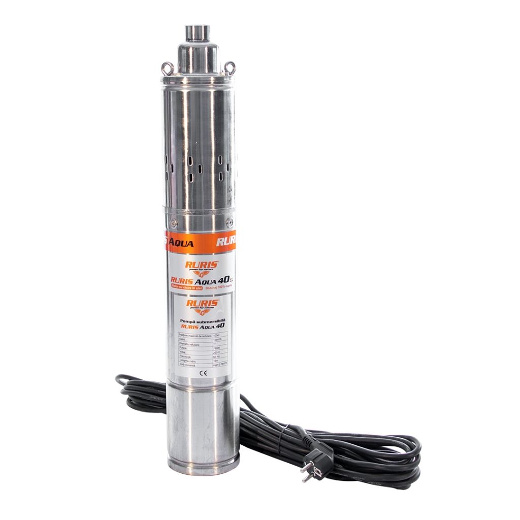 Ruris csőkútszivattyú 4" 750W / 1,8 m³/h