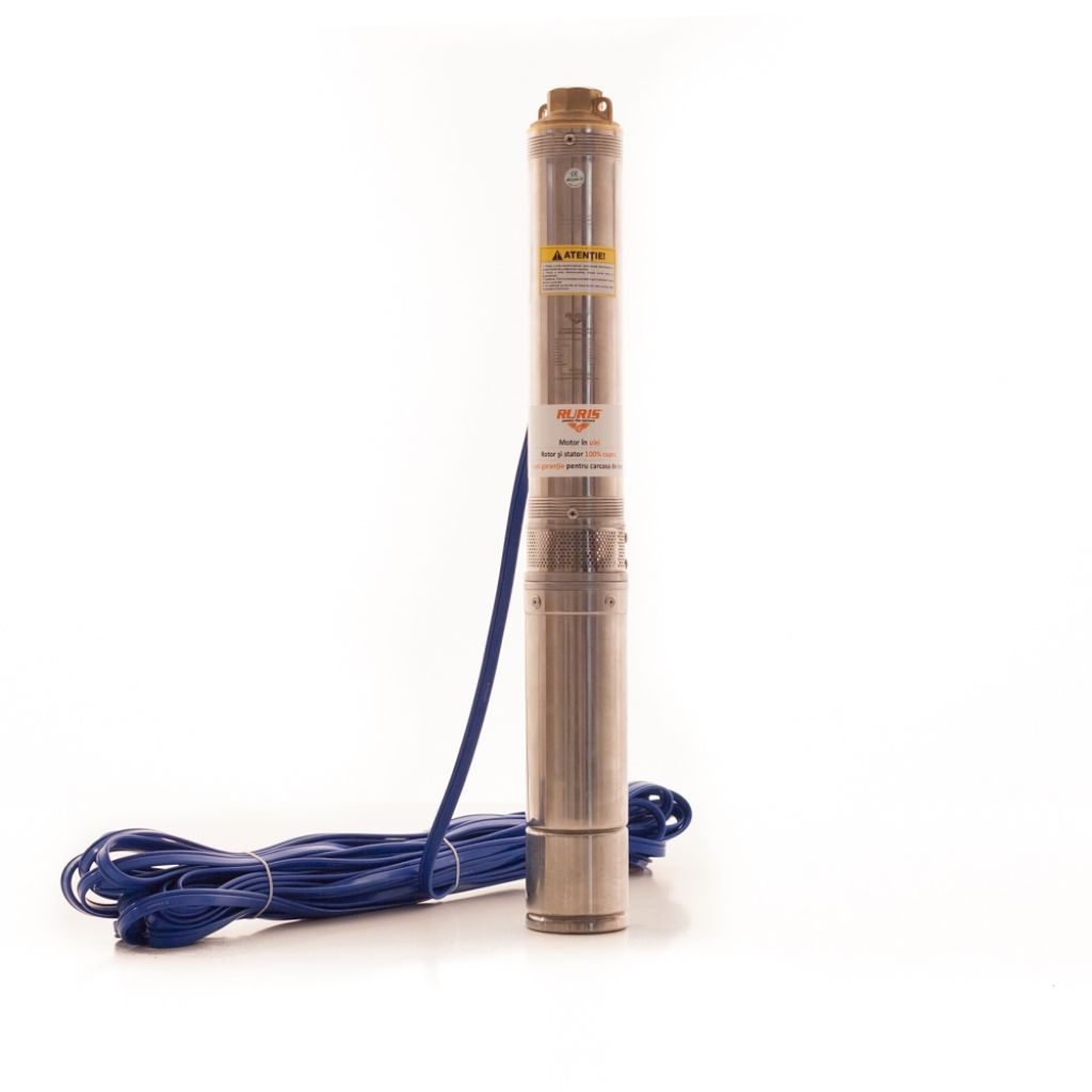 Ruris csőkútszivattyú 4" 550W / 3 m³/h
