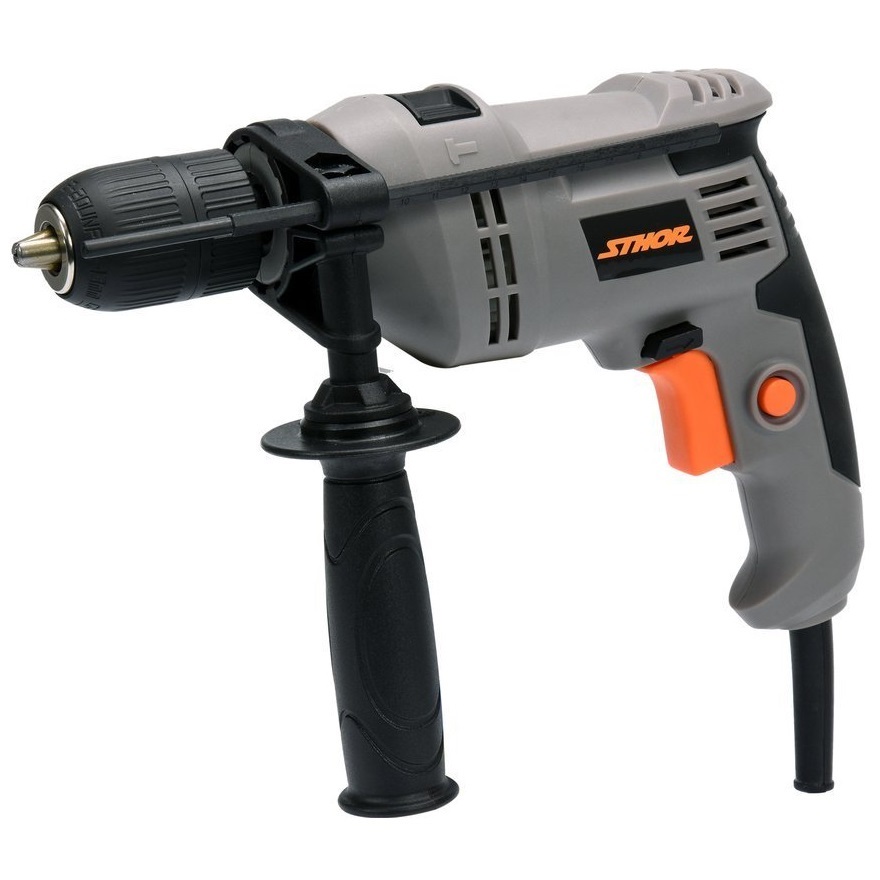 STHOR elektromos ütvefúró 600W, 13 mm-es gyorstokmány