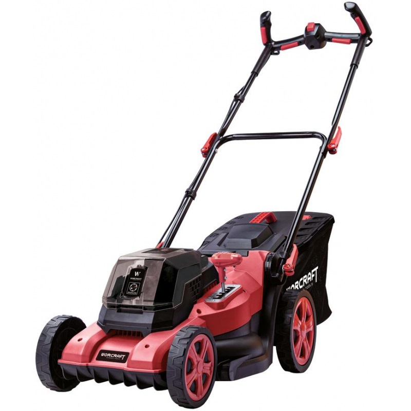 Worcraft akkus fűnyíró 2x20V, Li-Ion, 40cm, 45 L, akku nélkül