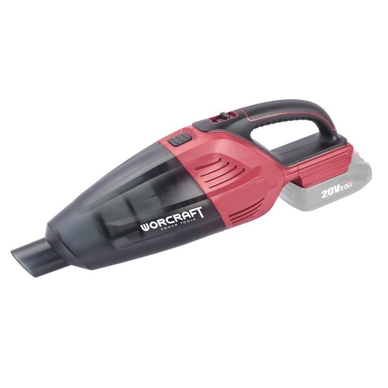 Worcraft akkus kézi porszívó géptest 20V, Li-ion