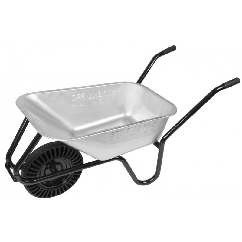 Strend Pro Fortis D2 85l-es építési talicska, 180kg, tömör kereke