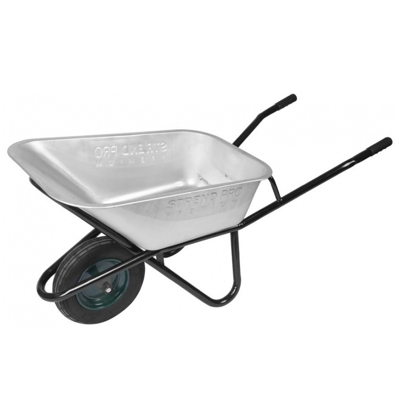 Strend Pro Fortis D3 100l-es építési talicska, 200kg, gumi kerekes