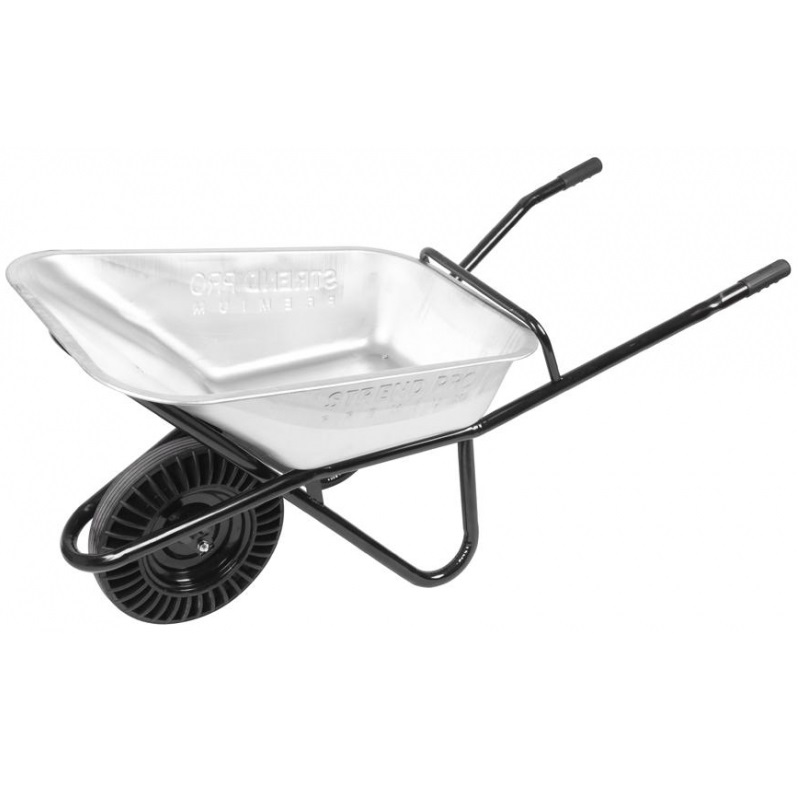 Strend Pro Fortis D3 100l-es építési talicska, 200kg, tömör kerek