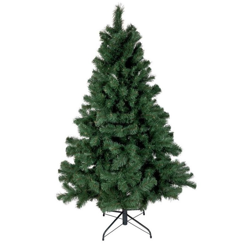 MagicHome Cleo sűrű műfenyő, 150 cm, fém állvány