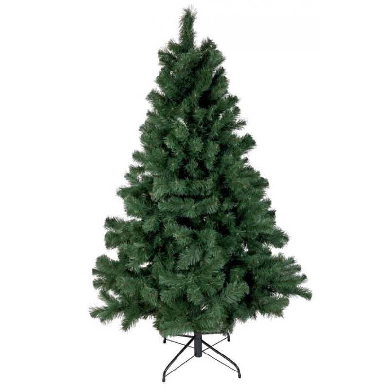 MagicHome Cleo sűrű műfenyő, 210 cm, fém állvány