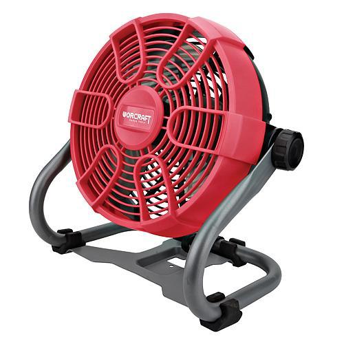 Worcraft akkus ventilátor géptest 20V, Li-Ion, 26W, ø 23 cm