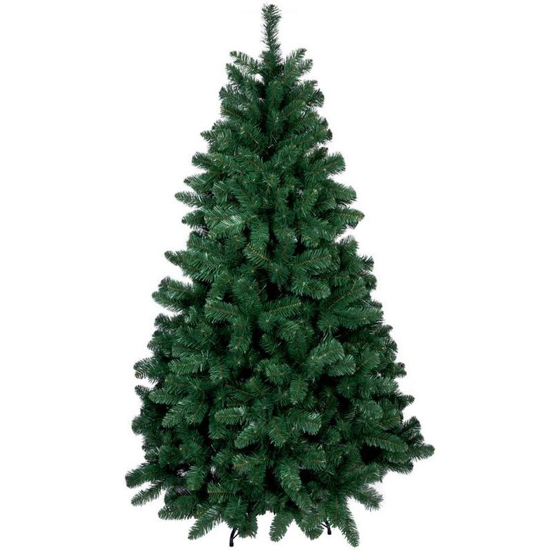 MagicHome Arthur DELUXE extra sűrű műfenyő, 210 cm, fém állvány