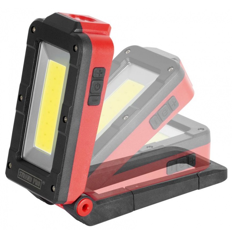 Strend Pro munkalámpa MWL539, LED 100 + 250 lm, COB 200 lm, 2200mAh,