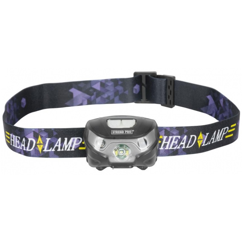 Strend Pro fejlámpa H889, CREE 180 lm, 1200mAh, USB töltés, mozgás