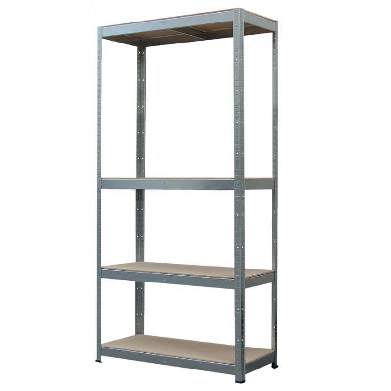 STR nagy teherbírású acél állvány, polc 70x30x150 cm, max. 150 kg/polc