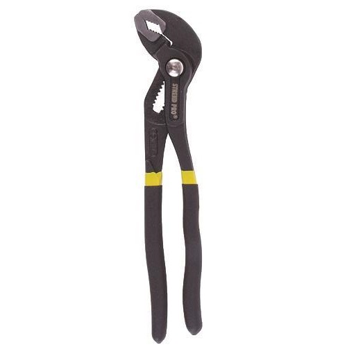 STR nyomógombos egykezes vízpumpafogó 180 mm CrV