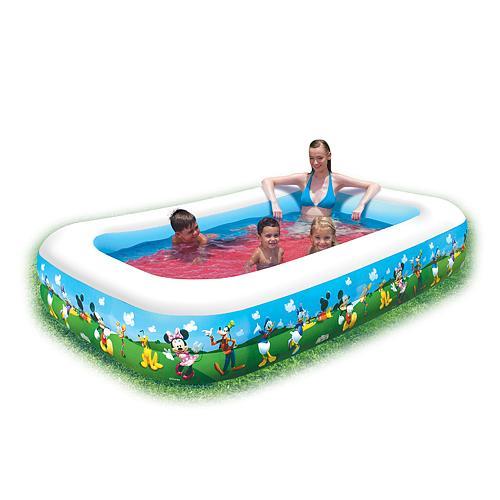 Bestway® 91008 Mickey Mouse felfújható medence 262x175x51 cm