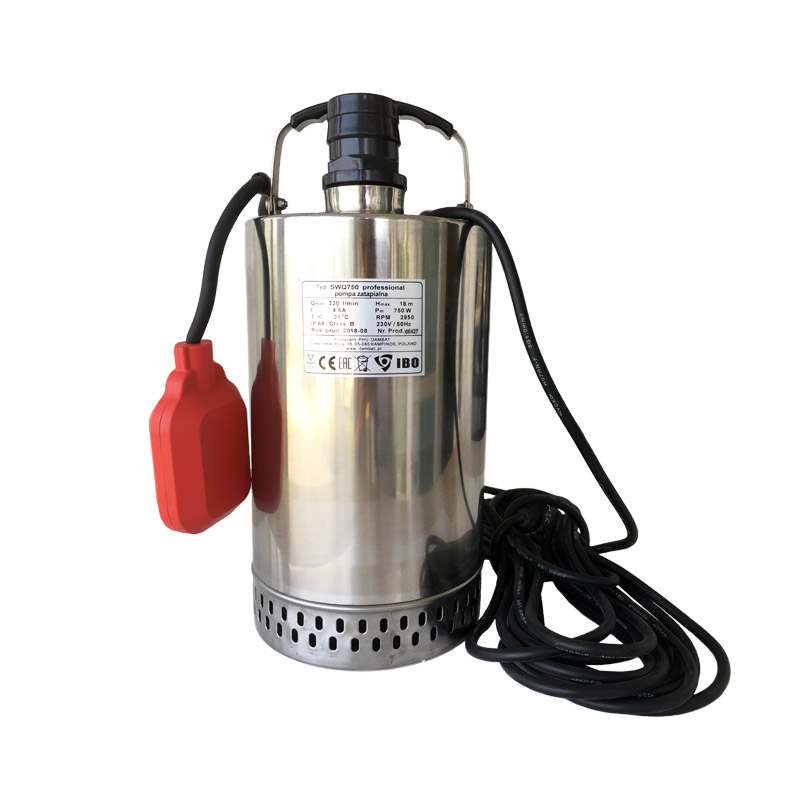 IBO búvárszivattyú szennyezett vízhez 750W 13200L/óra