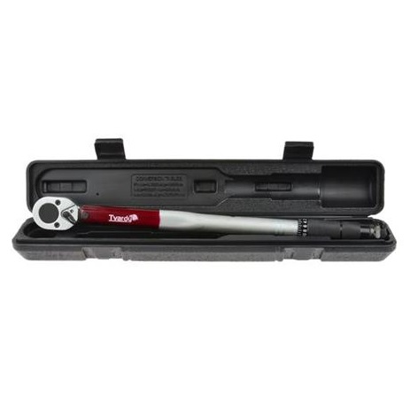 Tvardy Profi nyomatékkulcs 1/2" 28-210Nm, 460mm + koffer