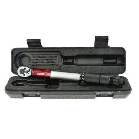 Tvardy profi nyomatékkulcs 1/4" 5-25 Nm, 270 mm + koffer